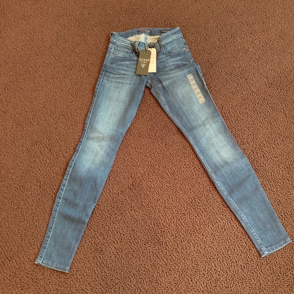 Guess Power Skinny Jeans 24 NWT